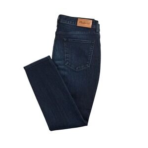Madewell Skinny Skinny Crop Jeans Women's Size 28 Dark Wash Blue Denim